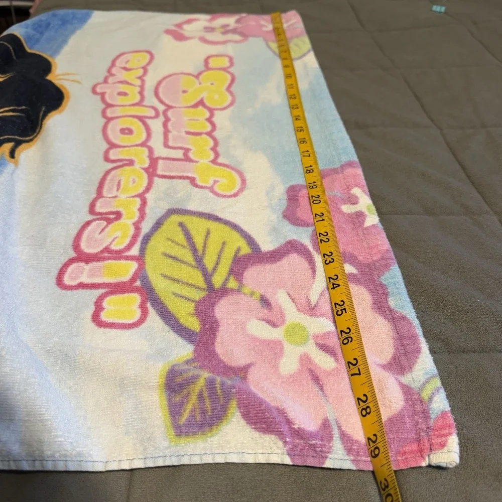 Vintage Dora the Explorer Beach Towel‎ Nick JR Kids 55x29 Surf Explorers